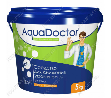 Средство для снижения уровня pH AquaDoctor pH Minus 5кг