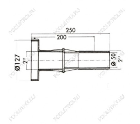 Проход в бетон Hayward 3353 для прожектора