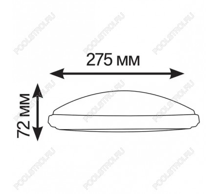 Прожектор светодиодный AquaViva(LED1-350led) 25W RGB